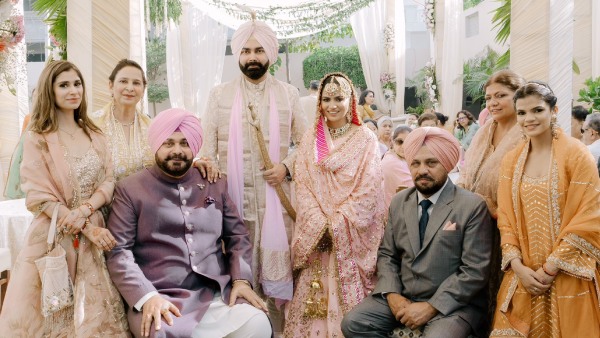 navjot-singh-sidhus-son-karan-sidhu-ties-the-knot-with-inayat-randhawa-check-pictures