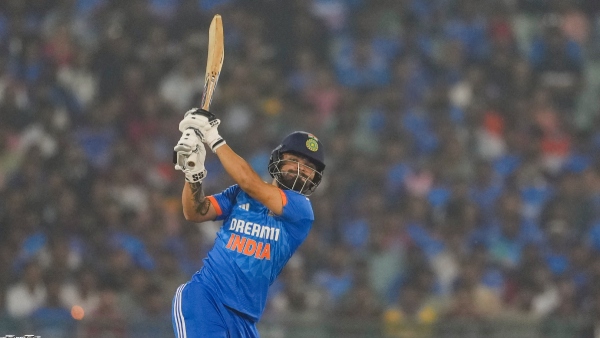 Rinku Singh smashed the biggest six of India vs Australia 2023 T20I series