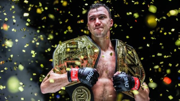 Roman Kryklia joins unique list as two-sport World Champion during ONE Fight Night 17 headliner
