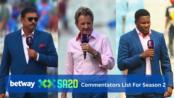 Ravi Shastri to Pommie Mbangwa - Full List of SA20 2024 Commentators List