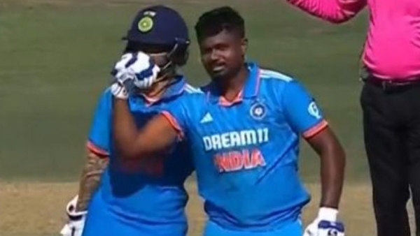 ind-vs-sa-fans-react-as-sanju-samson-flaunts-biceps-after-hitting-maiden-odi-hundred-in-south-africa
