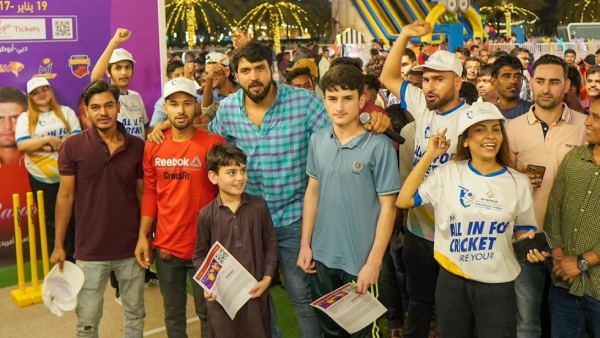 Glimpse from one of fan engagements organized by DP World, sponsors of ILT20 in UAE (Image: ILT20)