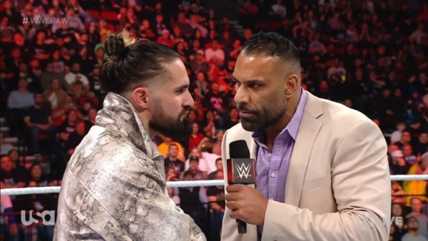 Jinder Mahal on Raw (image courtesy X)