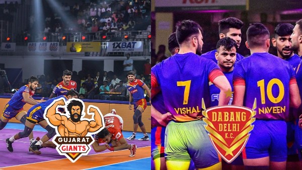 Gujarat Giants vs Dabang Delhi