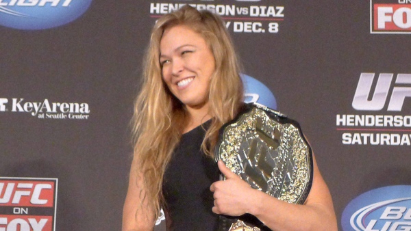 Ronda Rousey was inducted into UFC Hall Of Fame in 2018 Ronda Rousey was inducted into UFC Hall Of Fame in 2018