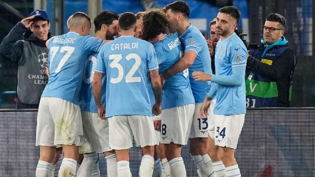 Lazio take a 1-0 aggregate lead to Munich