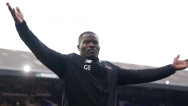 Maidstone manager George Elokobi