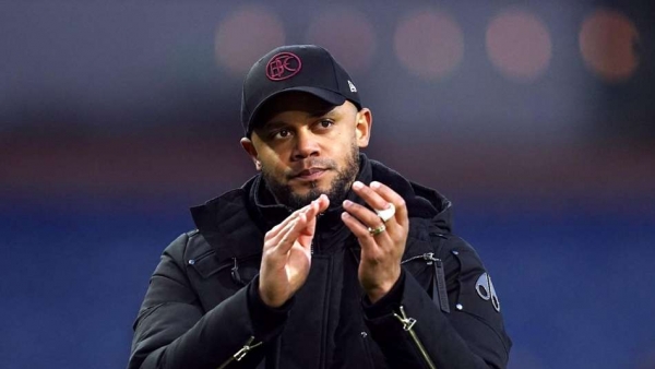 Vincent Kompany was pleased to see his side rescue a point (Martin Rickett/PA)