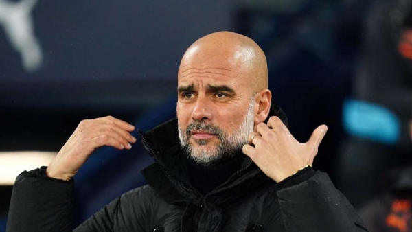 Manchester City manager Pep Guardiola did not blame Erling Haaland for dropped points against Chelsea (Nick Potts/PA)