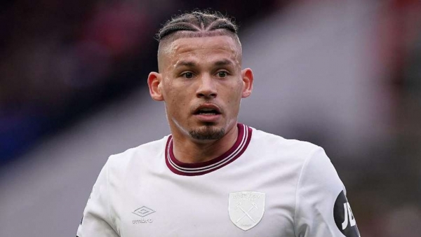 Kalvin Phillips in action for West Ham (Mike Egerton/PA)