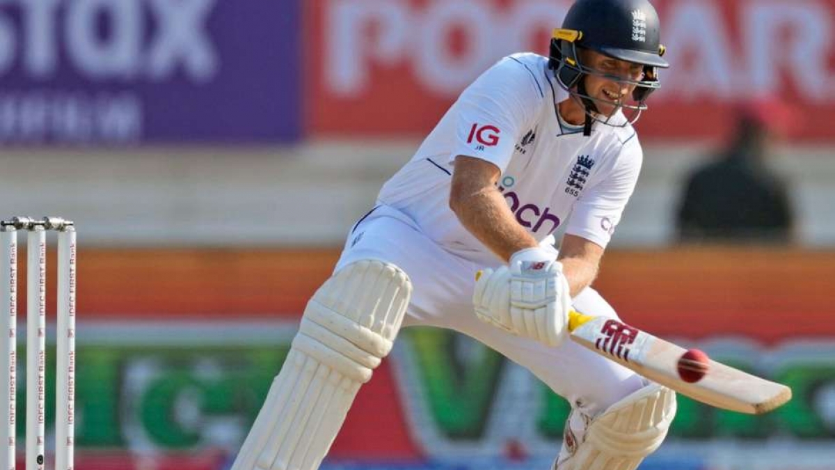 Joe Root was one of three England wickets to fall on the third morning of the third Test (Ajit Solanki/AP)