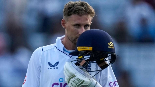 Joe Root made his 31st Test hundred on Friday (Ajit Solanki/AP)
