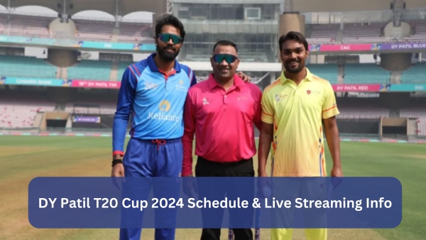 DY Patil T20 Cup 2024 Schedule amp amp Live Streaming Info Image Instagram