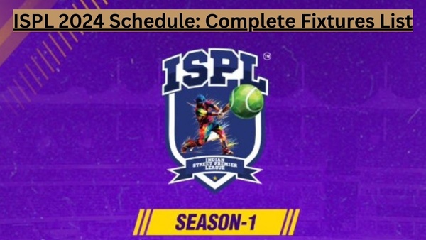 ISPL 2024 Schedule