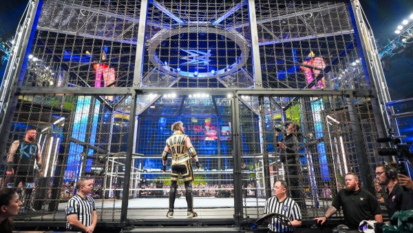 Logan Paul at Elimination Chamber (image courtesy X)
