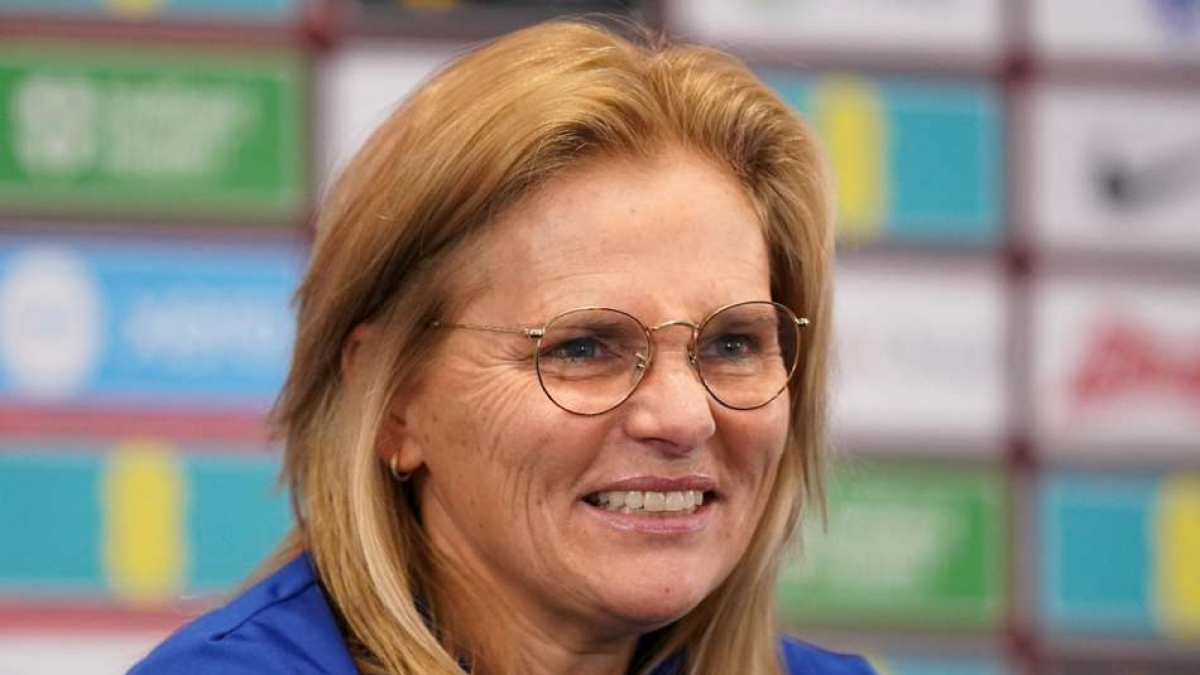 England manager Sarina Wiegman Mike Egerton PA