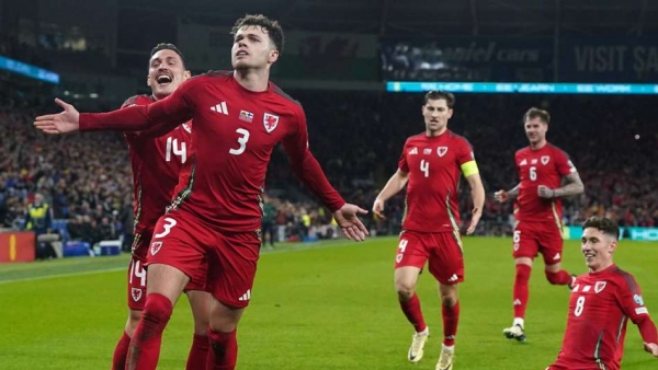 Wales v Finland UEFA Euro 2024 Qualifying Play Off Cardiff City Stadium