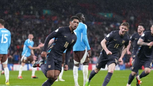 Jude Bellingham celebrates