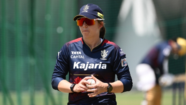 Georgia Wareham in action during Royal Challengers Bangalore Training Camp Image RCB