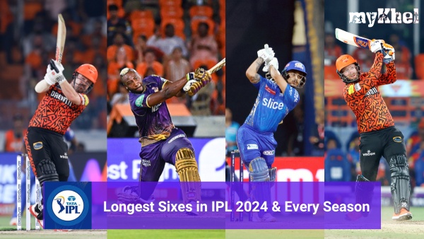 Longest sixes in IPL 2024 and Indian Premier League history