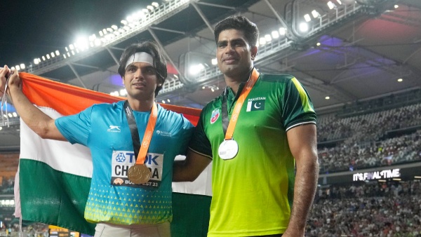 Neeraj Chopra and Arshad Nadeem