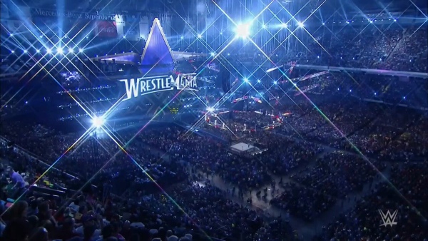 WWE WrestleMania image courtesy X