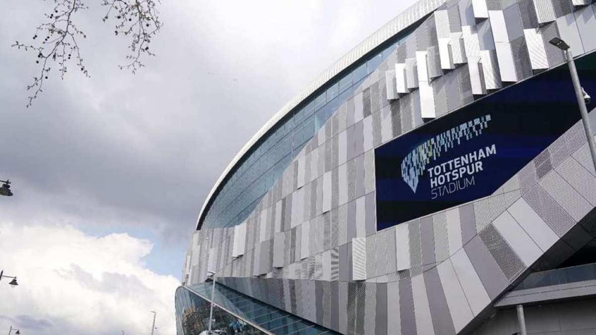 The incident happened outside Tottenham s stadium