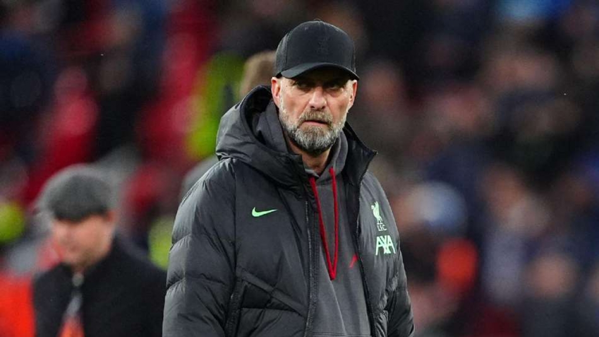 Liverpool manager Jurgen Klopp Peter Byrne PA