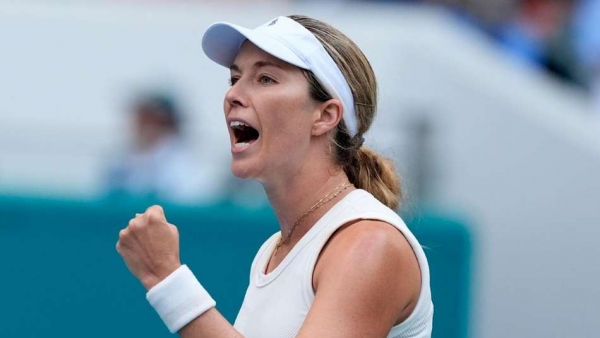Danielle Collins prevailed at the Charleston Open