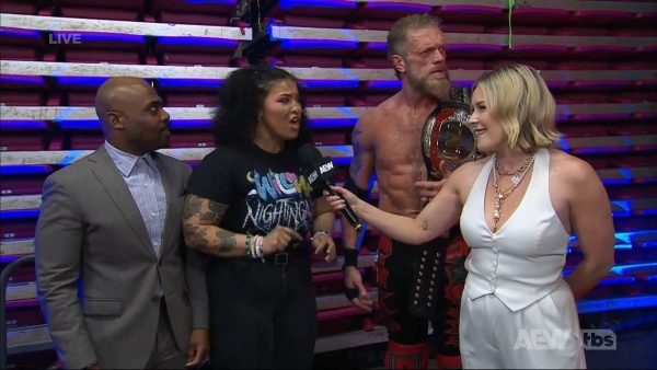 Adam Copeland on AEW Dynamite image courtesy X