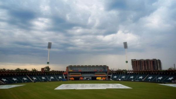 Gaddafi Stadium Lahore pitch report and weather forecast ahead of Pakistan vs New Zealand 5th T20I on April 27 Image Twitter