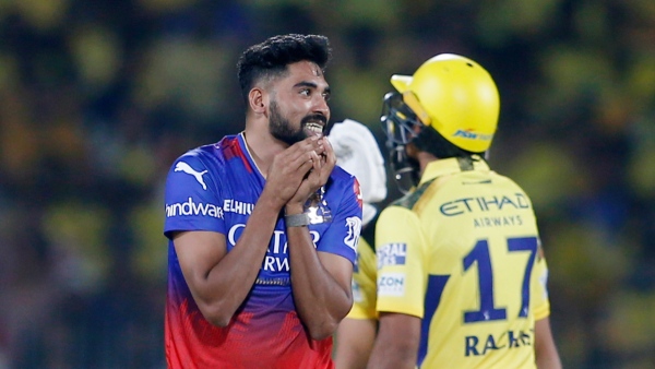 Mohammed Siraj among bowlers to concede most sixes in IPL 2024