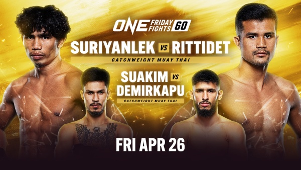 ONE Friday Fights 60 Live Streaming Telecast and Card details