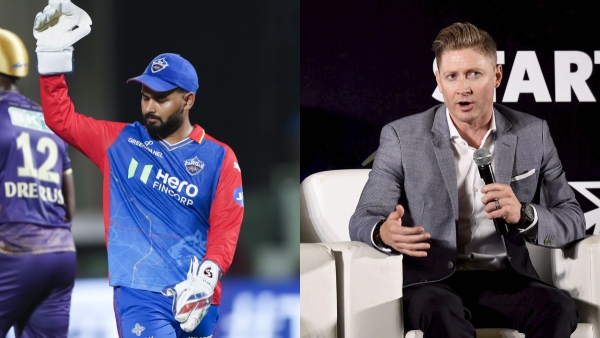 Rishabh Pant and Michael Clarke
