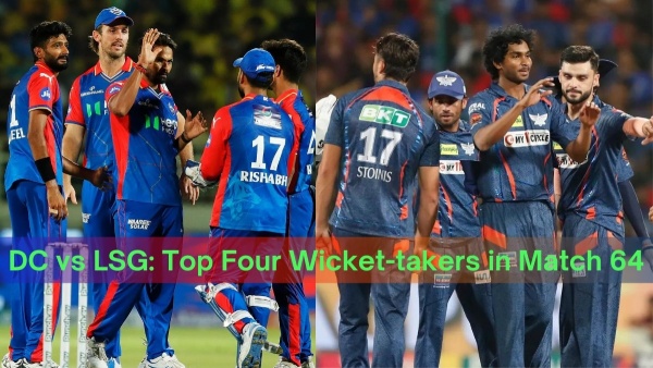 Predicting the top wicket takers in DC vs LSG IPL 2024 Match 64