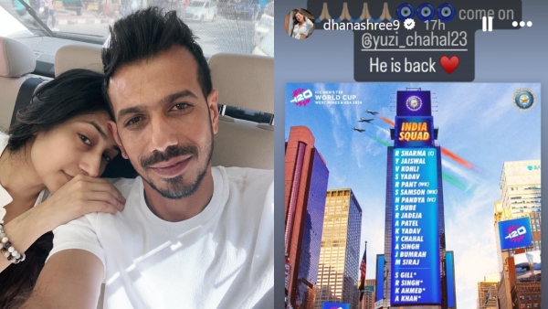Dhanashree Verma Cheers on Husband Yuzvendra Chahal T20 World Cup
