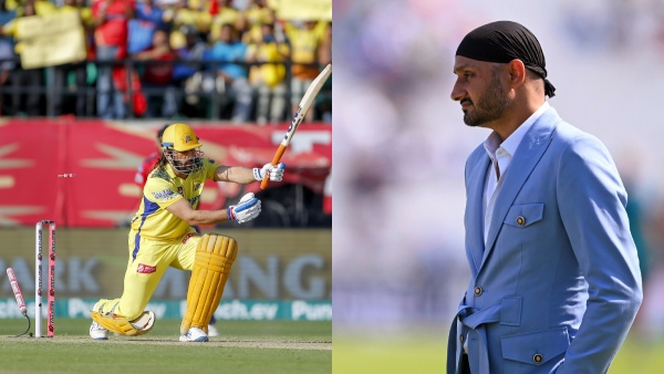MS Dhoni and Harbhajan Singh