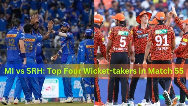 Predicting the top 4 wicket takers in MI vs SRH IPL 2024 match 55