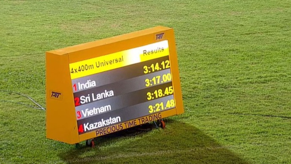 Asian Relay Championships Indian Mixed 4x400 Relay Team Sets National Record