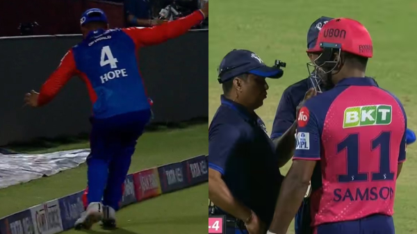 Sanju Samson Catch Controversy