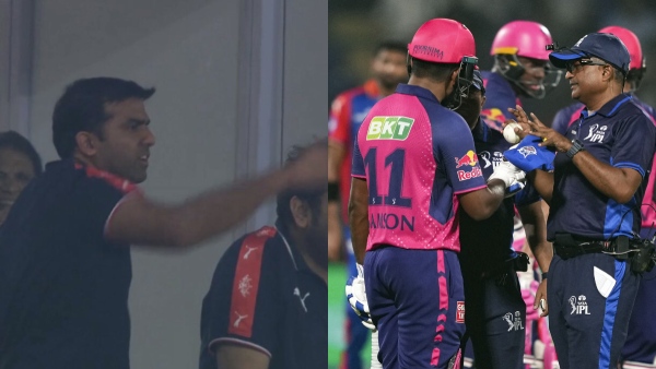 Parth Jindal reaction to Sanju Samson wicket in DC vs RR IPL 2024 match 56 Parth Jindal reaction to Sanju Samson wicket in DC vs RR IPL 2024 match 56