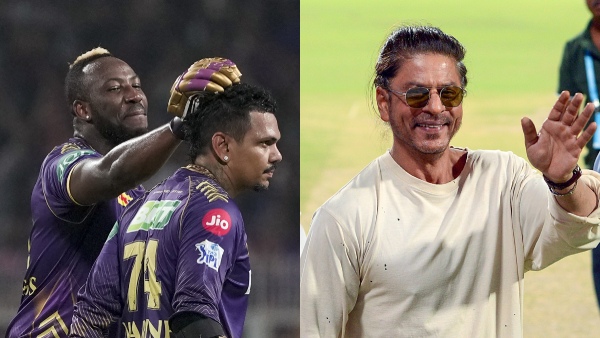 KKR co-owner Shah Rukh Khan praises West Indies all-rounders Sunil Narine and Andre Russell
