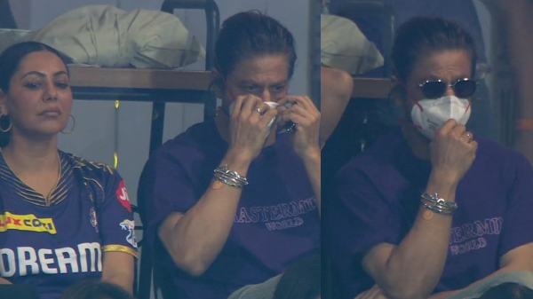 Shah Rukh Khan Wearing Mask