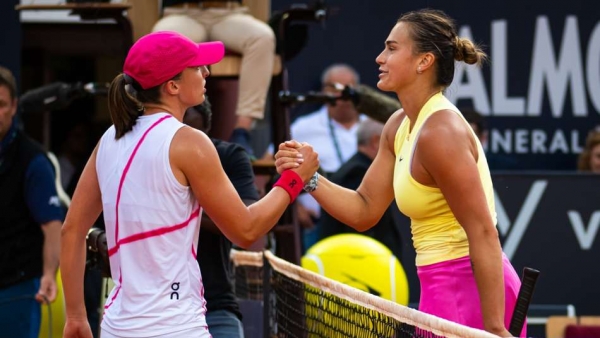 Iga Swiatek and Aryna Sabalenka