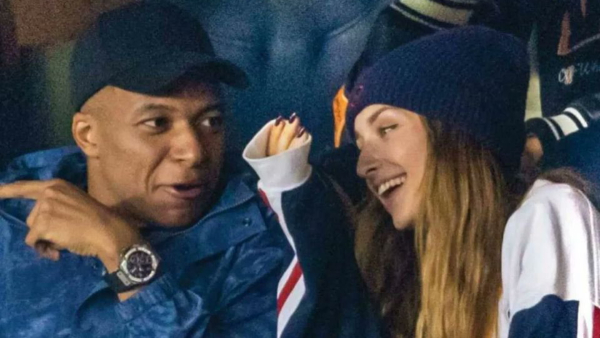 Emma Smet and Mbappe