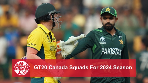 David Warner and Babar Azam among several new faces to participate in GT20 Canada 2024