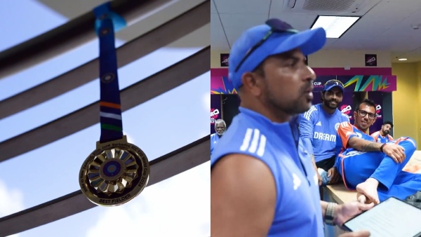 Team India best fielder medal winner in IND vs AFG Super 8 match