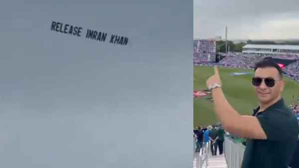 IND vs PAK Airplane Flies Release Imran Khan