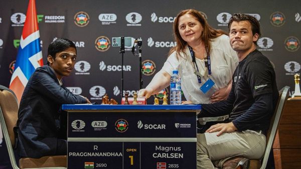 Praggnanandhaa Faces Defeat By Carlsen At Norway Chess 2024
