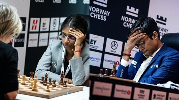 Norway Chess 2024 Praggnanandhaa beats World No 2 Fabiano Caruana in Round 5 Vaishali Continues to dazzle in Women s Category